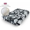 DRYBED Premium Vet Bed Kamene šedý 150 x 100 cm