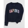 GAP Detské tričko s metalickým logom Tmavomodrá XS Tmavomodrá Tmavomodrá