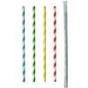 Jopka BIO slamka osobitne 6 mm pap.fareb. 20 cm 100 kartón