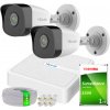 Hilook by Hikvision Sada na IP monitoring Full HD, 2 kamery IPCAM-B2 IR30m, 4-kanálový PoE rekordér - HiLook od Hikvision