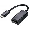 Adaptér C-TECH Type-C na Displayport, M/F, 15cm CB-AD-CM-DPF