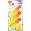 Dr.devil WC Blok čistiaci a dezinfekčný prostriedok 5 Ball Lemon Fresh 3x35g