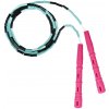 Korálkové Katana Rope - švihadlo pre začiatočníkov, nastaviteľná dĺžka, vhodné na chudnutie. Vyber farbu rukovätí:: Ružové, Vyber farbu korálikov: Čierna/mint Švihadlo s korálkami ti pomôže schudnúť,