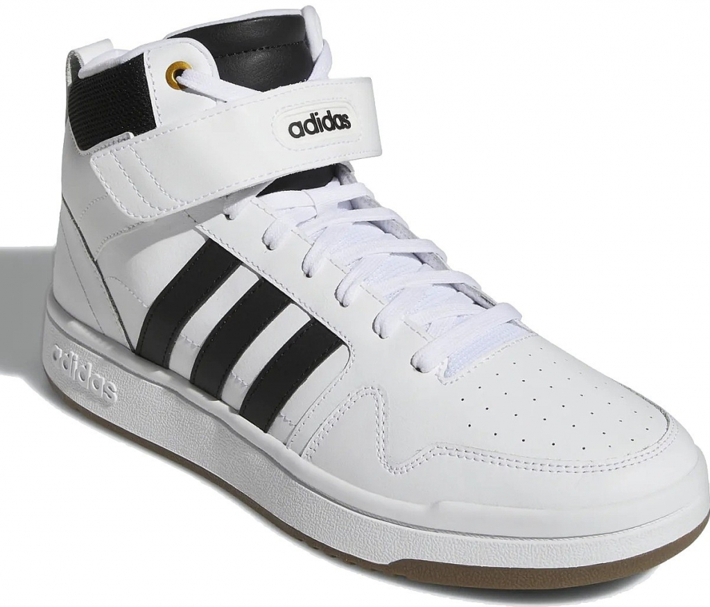 adidas Performance Postmove Mid Cloud White Core Black Gold Metallic