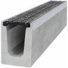 Bielbet C250 C250145X160G odvodňovací betónový žľab s liatinovou mrežou 1000 x 145 x 200 mm | cena za kus