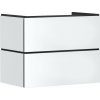 Hansgrohe Xilesa E skrinka 78x47x62 cm závesná kúpeľňová skrinka pod umývadlo biela 54260700