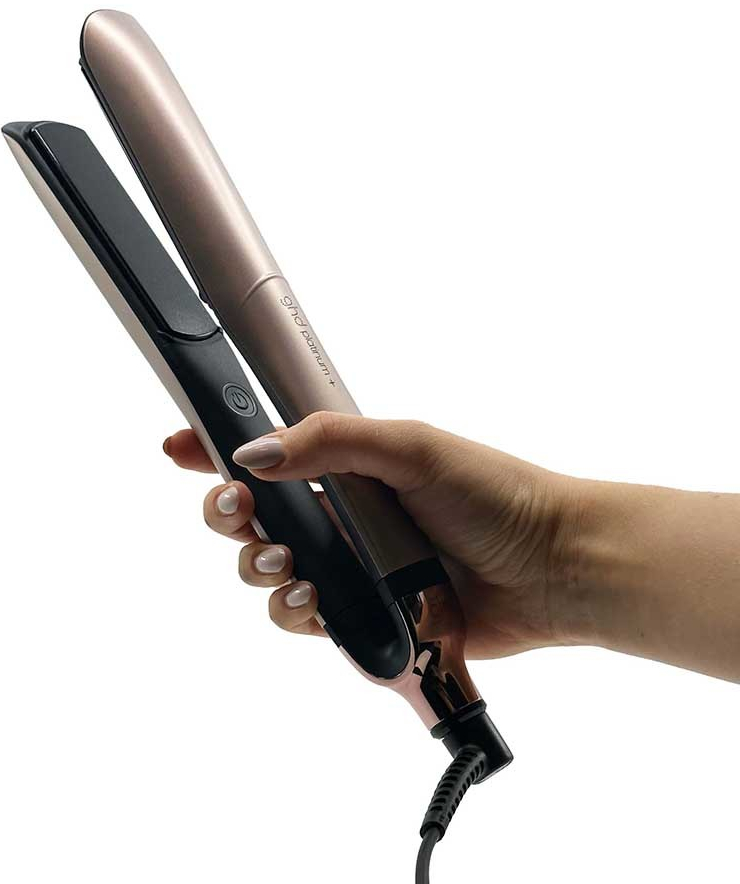 GHD Platinum+ Sun-Kissed Taupe With Rose Gold Metallic Straightener