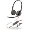 HP Poly Blackwire 3325 Stereo Microsoft Teams Certified USB-C, 3,5 mm, USB-C/A adaptér 8X222AA