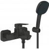 GROHE Cubeo Professional - Páková vaňová batéria so sprchovým setom, čierna matná 1018142430