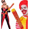 Baseballová palica s ostnatým drôtom 75 cm, Halloween