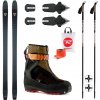 Backcountry bežky ROSSIGNOL XP 100 Positrack so stúpacími pásmi + viazanie + obuv ROSSIGNOL Bc XP12 + palice