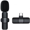 Bezdrôtový kondenzátorový klopový mikrofón, USB-C