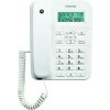 Motorola CT202 Analógový telefón ID volajúceho Biela