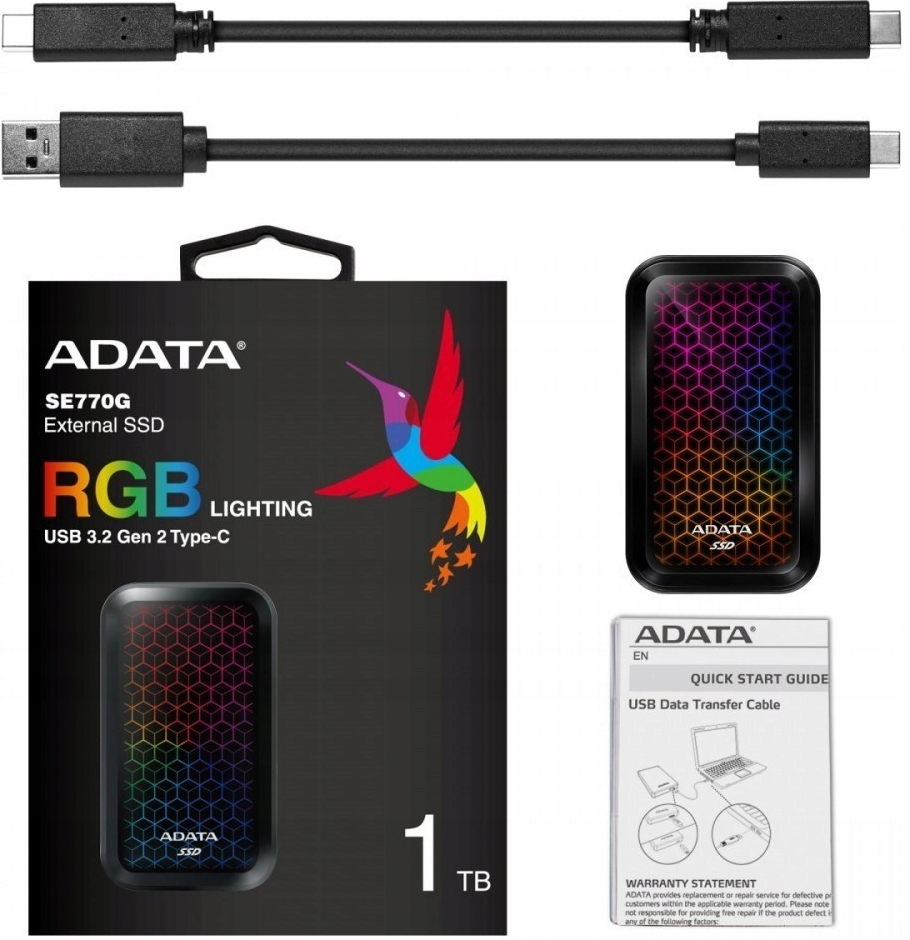 ADATA SE770G 1TB, ASE770G-1TU32G2-CBK