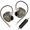 KZ Merga slúchadlá s mikrofónom (postriebrený kábel na vylepšenie)
