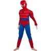 FunCo Detský kostým Svalnatý Spiderman Veľ. 122-134/L