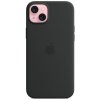 Apple iPhone 15 Plus Silicone Case with MagSafe - čierne MT103ZM/A