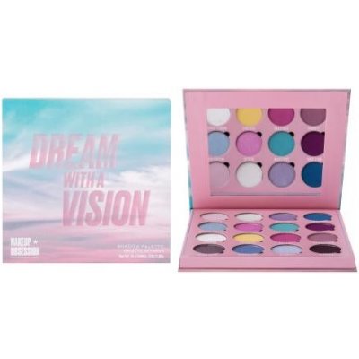 Makeup Obsession Dream With A Vision paletka očných tieňov 20.8 g paletka farieb
