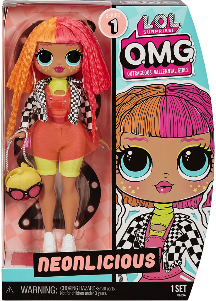 LOL Surprise OMG Core Doll Series Neonlicious
