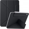 AppleKing magnetické puzdro s origami stojanom pre iPad mini 6 / mini 7 - čierne - možnosť vrátiť tovar ZADARMO do 30tich dní