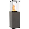 KRATKI PATIO MINI Calce Antracite plynový ohrievač - manuálny