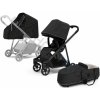 Kočík Thule Shine Black on Black 2023 + vanička + ochrana proti slnku/dažďu Thule