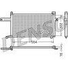 DENSO Kondenzátor, klimatizace DCN46005