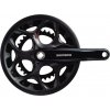 Shimano Stred A070 170mm 50/34z. 7/8-k. s krytom na štvorhran čierny