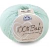 Priadza 100% BABY 50g, mint - odtieň 081