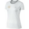 Tričko Nike MILER SHORT SLEEVE Zlata tretra 686911-100zt Veľkosť XS