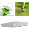 Balenie 2ks kovových čepelí do kosačky na trávu čepeľ akumulátorovej kosačky záhradné náradie príslušenstvo pre kosačku na trávu