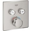 Grohe Grohtherm SmartControl - Termostatická batéria pod omietku s 2 ventilmi, supersteel - 29124DC0