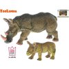 Zoolandia nosorožec s mláďaťom 7-14cm
