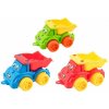 Teddies Auto stavebná sklápačka plast 3 farby 22x13x10cm 12m +