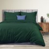 Darymex satén obliečky Satinlove Exclusive Cizgili tmavozelená 180X200 2x70X80