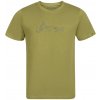 Pánske tričko z nekrčivého materiálu ALPINE PRE NOGERzelená 4XL