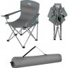Skládací židle NILS Camp NC3079 šedá-zelená