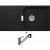 Schock MANHATTAN D-100L Onyx + Schock COSMO 525122 chróm