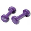 Činka aerobic 2 x 1 kg Tunturi Vinyl fialová