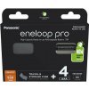 BK-4HCDEC4BE Panasonic R03/AAA AKU EKO+BOX ENELOOP PRO nabíjateľné batérie, 4ks