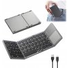 Bezdrôtová Bluetooth skladacia klávesnica pre tablet Touchpad USB