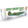 Sada akrylových farieb AK Interactive 3GEN - Soviet Aircraft Colors 1930s-1941