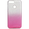 Púzdro SHINING CASE pre MOTOROLA MOTO G7/G7 PLUS - ružovo transparentné