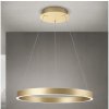| Orion - LED stmievateľný závesný luster na lanku KOLK, LED 60 W, 230 V, 2700/3000/4000 K, priemer 60 cm, zlatá | HL 6-1717/60 gold-matt