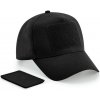 Beechfield Čepice B 638 s nášivkou, 5 panelová COT53063800299-black Černá UNI
