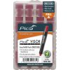 Pica tuhy náhradní pro Pica visor permanent 4 ks v balení červené 991/40