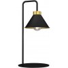 Luminex Stolná lampa DEMET 1xE27/15W/230V čierna/zlatá LU0634A + záruka 3 roky zadarmo + záruka 3 roky zadarmo