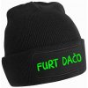 Čiapka s potlačou čierna Furt Dačo