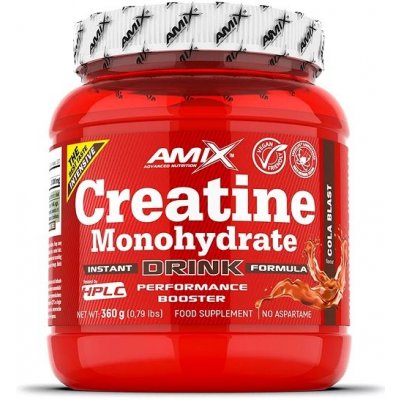 Amix Nutrition Creatine monohydrate Powder Drink 360 g, Cola Blast