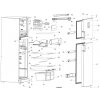 Dveře lednice - nerez chladničky Whirlpool - C00781064 C00781064